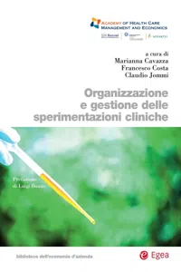 Organizzazione e gestione delle sperimentazioni cliniche_cover