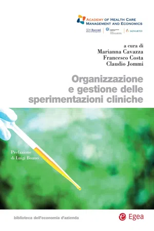 Organizzazione e gestione delle sperimentazioni cliniche