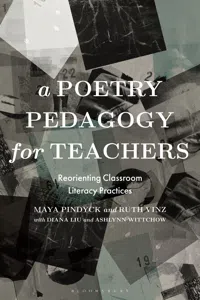 A Poetry Pedagogy for Teachers_cover