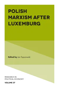 Polish Marxism after Luxemburg_cover