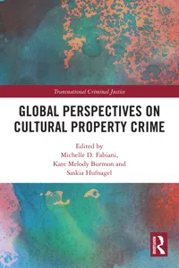 Global Perspectives on Cultural Property Crime_cover