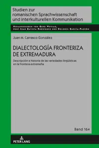 Dialectología fronteriza de Extremadura_cover