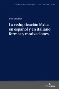 La reduplicación léxica en español y en italiano: formas y motivaciones_cover