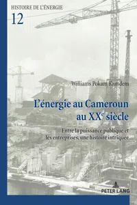 L'énergie au Cameroun au XXe siècle_cover