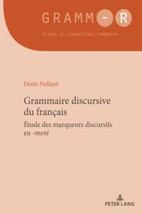 Grammaire discursive du français_cover