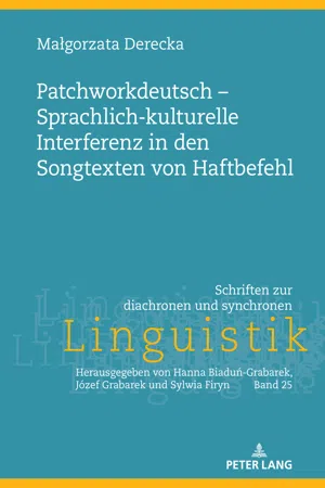 Patchworkdeutsch – Sprachlich-kulturelle Interferenz in den Songtexten von Haftbefehl
