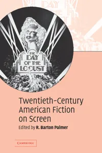 Twentieth-Century American Fiction on Screen_cover