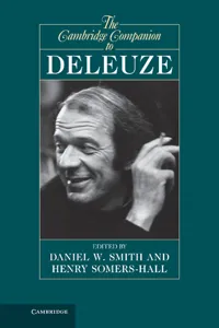 The Cambridge Companion to Deleuze_cover