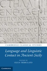 Language and Linguistic Contact in Ancient Sicily_cover