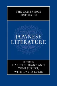 The Cambridge History of Japanese Literature_cover