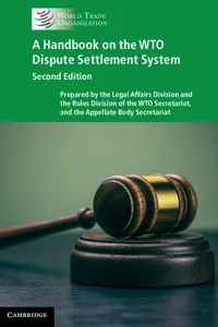 A Handbook on the WTO Dispute Settlement System_cover