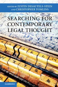 Searching for Contemporary Legal Thought_cover