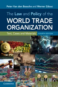 The Law and Policy of the World Trade Organization_cover