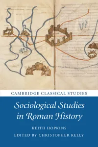 Sociological Studies in Roman History_cover