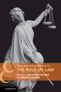 The Cambridge Companion to the Rule of Law_cover