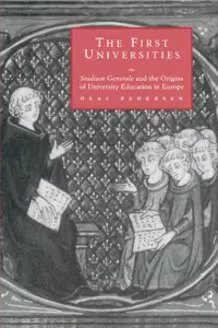 The First Universities_cover