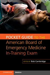 Pocket Guide to the American Board of Emergency Medicine In-Training Exam_cover