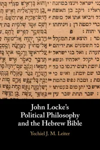 John Locke's Political Philosophy and the Hebrew Bible_cover