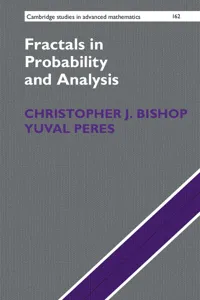 Fractals in Probability and Analysis_cover