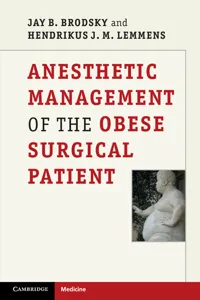 Anesthetic Management of the Obese Surgical Patient_cover