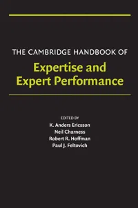 The Cambridge Handbook of Expertise and Expert Performance_cover