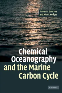 Chemical Oceanography and the Marine Carbon Cycle_cover