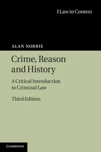 Crime, Reason and History_cover