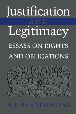 Justification and Legitimacy