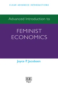 Advanced Introduction to Feminist Economics_cover