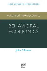 Advanced Introduction to Behavioral Economics_cover