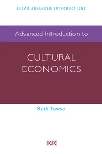 Advanced Introduction to Cultural Economics_cover