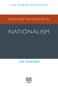 Advanced Introduction to Nationalism_cover