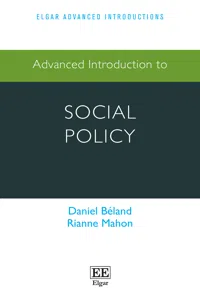 Advanced Introduction to Social Policy_cover