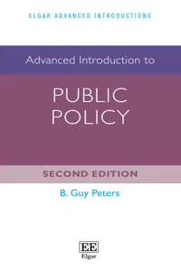 Advanced Introduction to Public Policy_cover