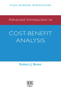 Advanced Introduction to Cost–Benefit Analysis_cover