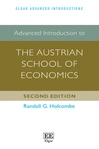 Advanced Introduction to the Austrian School of Economics_cover