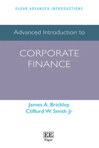 Advanced Introduction to Corporate Finance_cover