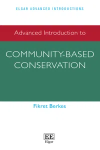 Advanced Introduction to Community-based Conservation_cover