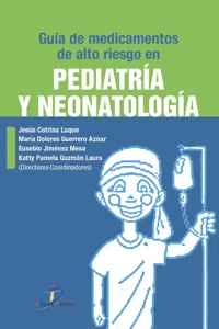 Guía de medicamentos de alto riesgo en Pediatría y Neonatología_cover