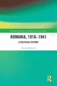 Romania, 1916–1941_cover