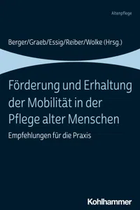 Förderung und Erhaltung der Mobilität in der Pflege alter Menschen_cover