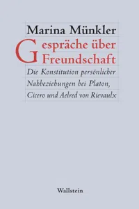 Gespräche über Freundschaft_cover