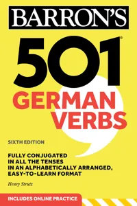 501 German Verbs, Sixth Edition_cover