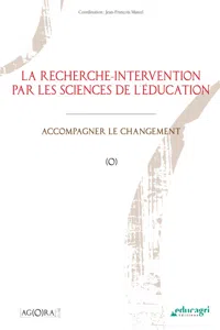 La recherche-intervention par les sciences de l'éducation_cover