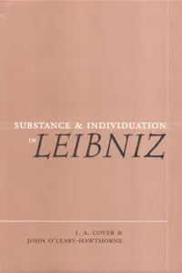 Substance and Individuation in Leibniz_cover