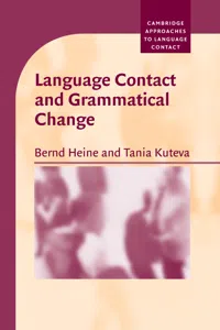 Language Contact and Grammatical Change_cover