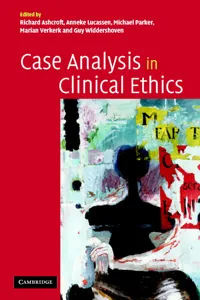 Case Analysis in Clinical Ethics_cover