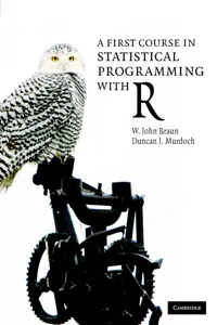 A First Course in Statistical Programming with R_cover