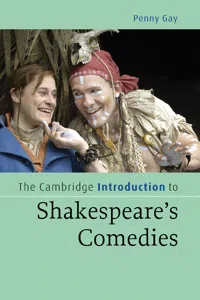 The Cambridge Introduction to Shakespeare's Comedies_cover