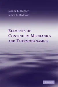 Elements of Continuum Mechanics and Thermodynamics_cover